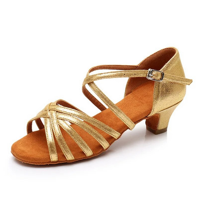 USHINE kvaliteetsed tüdrukute ladina tantsukingad madala kontsaga salsa tantsusandaalid naistele