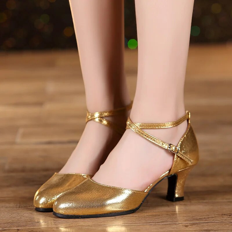 Naiste standardsed tantsukingad kõrge kontsaga naiste peotantsukingad Pehme välistald Tango kaasaegsed tantsukingad naistele