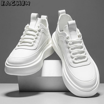 EACHIN 2023 Νέα Λευκά Αθλητικά Παπούτσια Περπάτημα για άνδρες Ελαφρύ αθλητικά παπούτσια για τρέξιμο Ανδρικά παπούτσια για τζόκινγκ εξωτερικού χώρου Casual παπούτσια Καλάθι παπούτσια