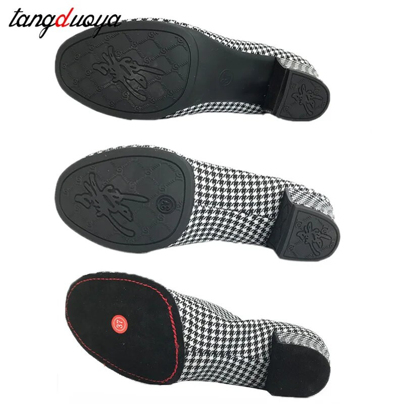 Dámske latinskoamerické tanečné topánky, jazzové tanečné topánky na salsu, dámske vysoké podpätky 5 cm, tréningové moderné tango tanečné tenisky