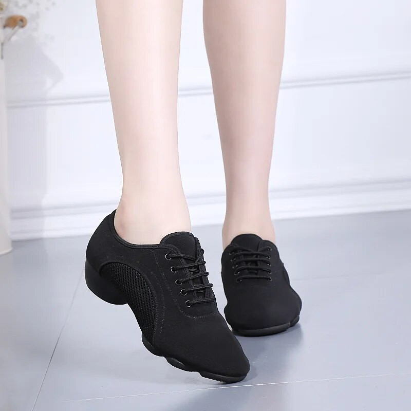 Odolné protišmykové tanečné tenisky pre mužov, ženy, športové a ľahké študentské topánky pre dievčatá a chlapcov, tréningové topánky pre jazzové tance