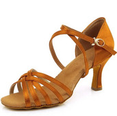 Naine Ladina tantsujalatsid Naistele Tüdrukud Suvised Tantsu sandaalid Täiskasvanute Jazz Ballroom Salsa Tantsujalatsid Ru Kohaletoimetamine 5cm/7cm Konts A01D