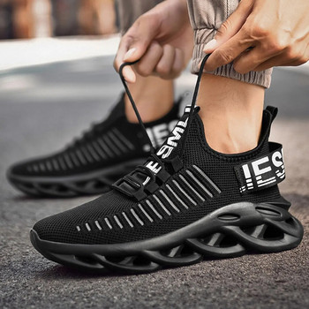 Ανδρικά παπούτσια Άνετα Αθλητικά Παπούτσια Ανδρικά Παπούτσια για Τρέξιμο με Διχτυωτό Διχτυωτό Τένις Αθλητικά παπούτσια Waling Sneakers