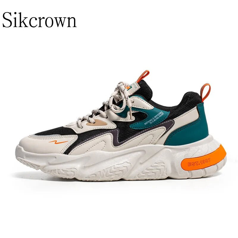 Mugavad meeste moejalatsid Originaalne sportlik jooksmine õues sörkimine Sport võrgust hingavad jalatsid õpilaste värvide kokkusobivus