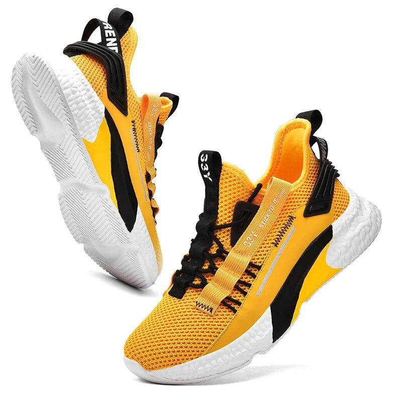 Meeste kingad Jooksutossud Hingavad Kerged Trendikas vabaaja kõndimine Spordijalatsid Mugav sörkimine Fitness Zapatillas Hombre