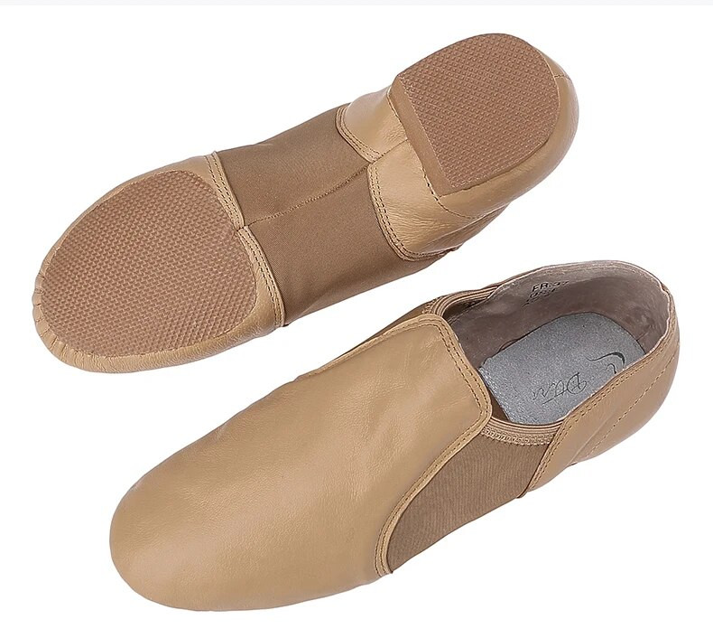 2024 Nové nazúvacie tanečné tenisky, dámske, čiernohnedé, pre dospelých, deti, dievčatá, chlapcov, ženy, jazzové topánky