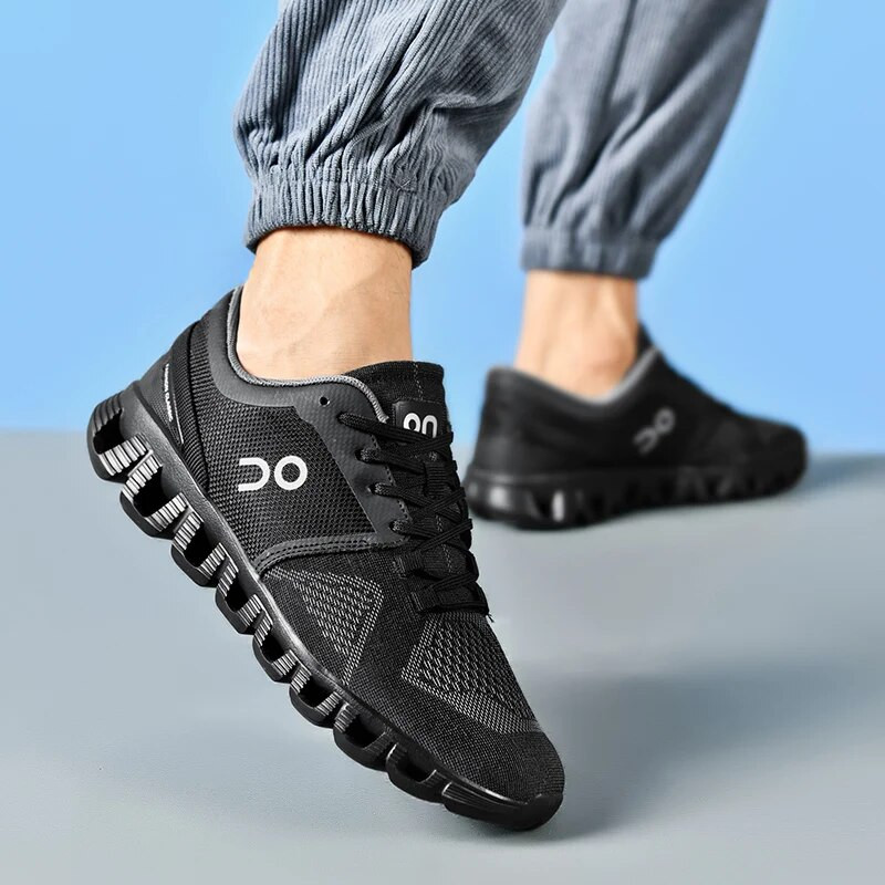 Ανδρικά αθλητικά παπούτσια με ελαφριά μαλακή σόλα εξωτερικού χώρου, Παπούτσια για τρέξιμο, Παπούτσια για περπάτημα, Αντικραδασμική προστασία, Πολυτέλεια, Casual, Επιλογή, Χειμώνας, Νέο, 2024