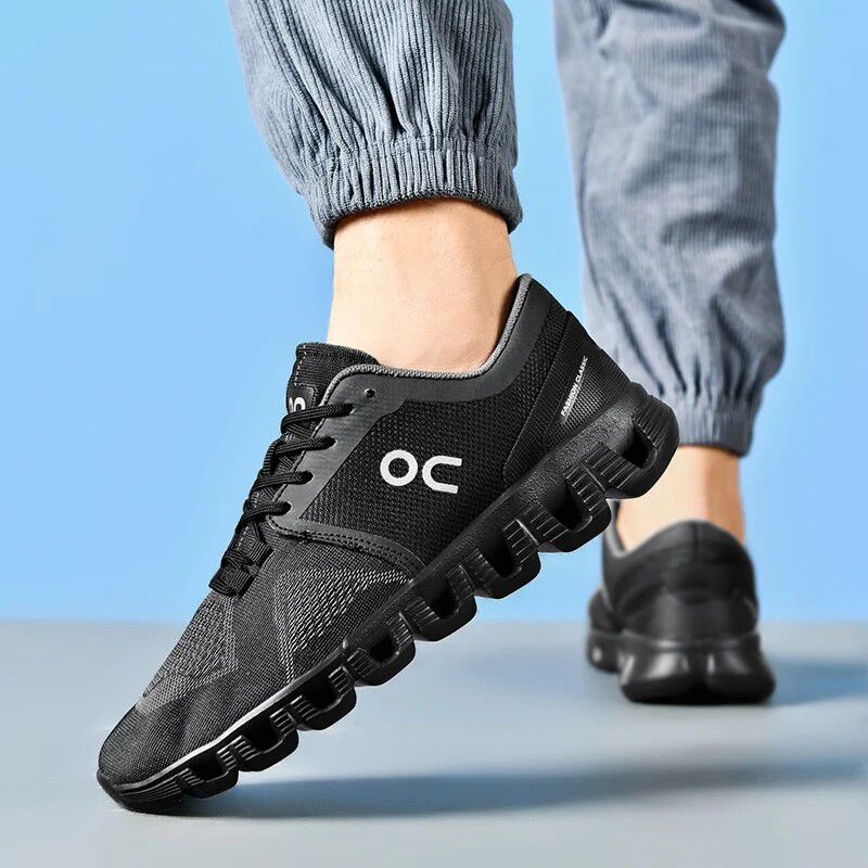 Ανδρικά αθλητικά παπούτσια με ελαφριά μαλακή σόλα εξωτερικού χώρου, Παπούτσια για τρέξιμο, Παπούτσια για περπάτημα, Αντικραδασμική προστασία, Πολυτέλεια, Casual, Επιλογή, Χειμώνας, Νέο, 2024