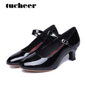 Naine nööriga ladina tantsujalatsid Moodsad rahvusvahelised tantsusaalid sotsiaalse tantsuga kontsa kõrgus 3,5 cm 5,5 cm