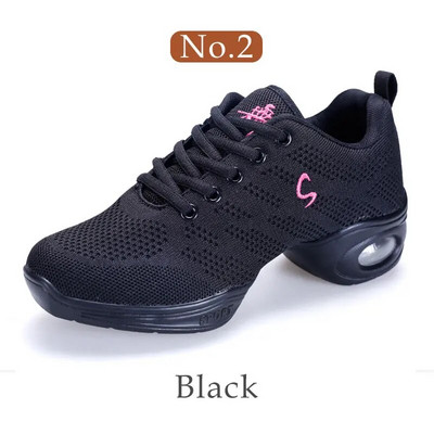 Γυναικεία αθλητικά παπούτσια τζαζ χορού Γυναικεία παπούτσια μοντέρνου χορού Αναπνεύσιμο πλέγμα Γυναικεία παπούτσια χορού χιπ χοπ Γυναικεία αθλητικά παπούτσια χορού γυμναστικής