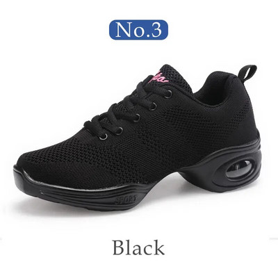 Γυναικεία αθλητικά παπούτσια τζαζ χορού Γυναικεία παπούτσια μοντέρνου χορού Αναπνεύσιμο πλέγμα Γυναικεία παπούτσια χορού χιπ χοπ Γυναικεία αθλητικά παπούτσια χορού γυμναστικής