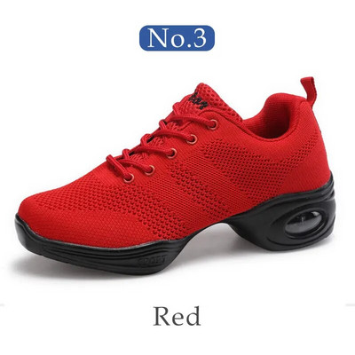 Γυναικεία αθλητικά παπούτσια τζαζ χορού Γυναικεία παπούτσια μοντέρνου χορού Αναπνεύσιμο πλέγμα Γυναικεία παπούτσια χορού χιπ χοπ Γυναικεία αθλητικά παπούτσια χορού γυμναστικής