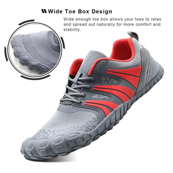Summer Minimalist Trail Running Barefoot Shoes Cross Trainers Wide Toe Box Runners Breathable Minimalist Sneakers υψηλής ποιότητας