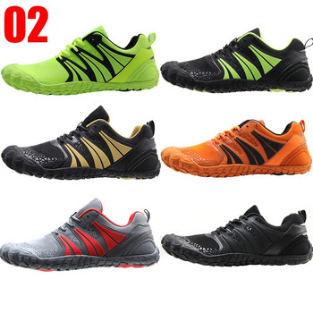 Летни минималистични обувки за бягане на бос крак Кросмаратонки с широки пръсти Дишащи висококачествени минималистични маратонки