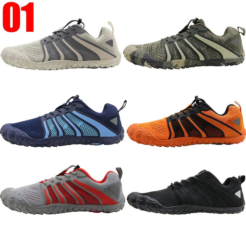 Suvised minimalistlikud rajajooksujalatsid Paljajalu jalatsid Cross Trainers laia varbaga jooksjad Hingavad kvaliteetsed minimalistlikud tossud