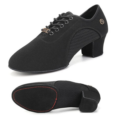 Γυναικεία Παπούτσια Χορού Γυναικεία Latin Παπούτσια Ανδρικά Γυναικεία Προπόνηση Παπούτσια χορού χορού Μαύρα Κόκκινα Practice Μοντέρνα Αθλητικά Παπούτσια Χορού Tango