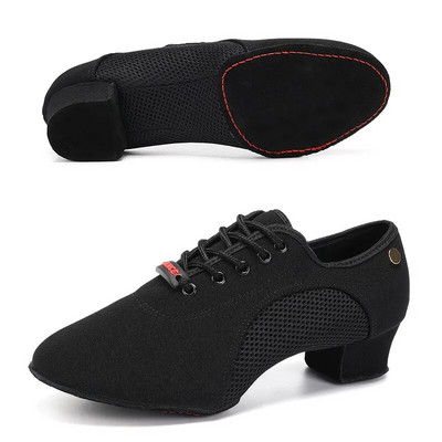 Γυναικεία Παπούτσια Χορού Γυναικεία Latin Παπούτσια Ανδρικά Γυναικεία Προπόνηση Παπούτσια χορού χορού Μαύρα Κόκκινα Practice Μοντέρνα Αθλητικά Παπούτσια Χορού Tango