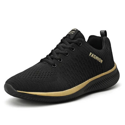 Meeste vabaaja jooksujalatsid Kerged lakk-up meeste võrkjalatsid Mugavad hingavad tossud mehele Tenis Masculino