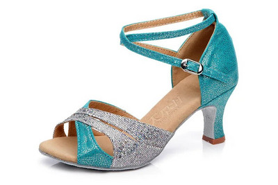 Pantofi de dans latino multi stil noi, femei, fete, în aer liber, sală de bal, tango, salsa, pantofi de dans pentru doamne, petreceri, sandale cu toc înalt