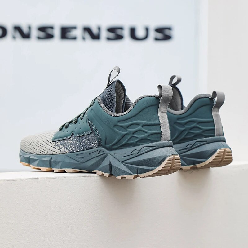 Ανδρικά αθλητικά παπούτσια για τρέξιμο με κορδόνια για περπάτημα παπούτσια τένις Υποστηρικτικά αθλητικά παπούτσια για τρέξιμο δρόμου