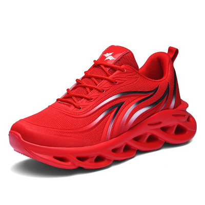 Pantofi sport cu plasă verde ieftini, pantofi sport pentru alergare, respirabili, pantofi sport pentru bărbați, moale, atletici, unisex, sală, bărbați, mărimea 46