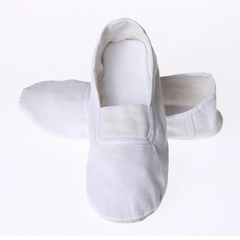 EU22-45 черни бели плосък учител по йога фитнес гимнастически балетни обувки за деца жена мъж