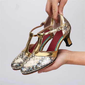 Hot sale γυναικεία παπούτσια χορού salsala tango ballroom ψηλοτάκουνα γυναικεία μαλακά παπούτσια χορού 3,5/5,5cm παπούτσια χορού ballroom