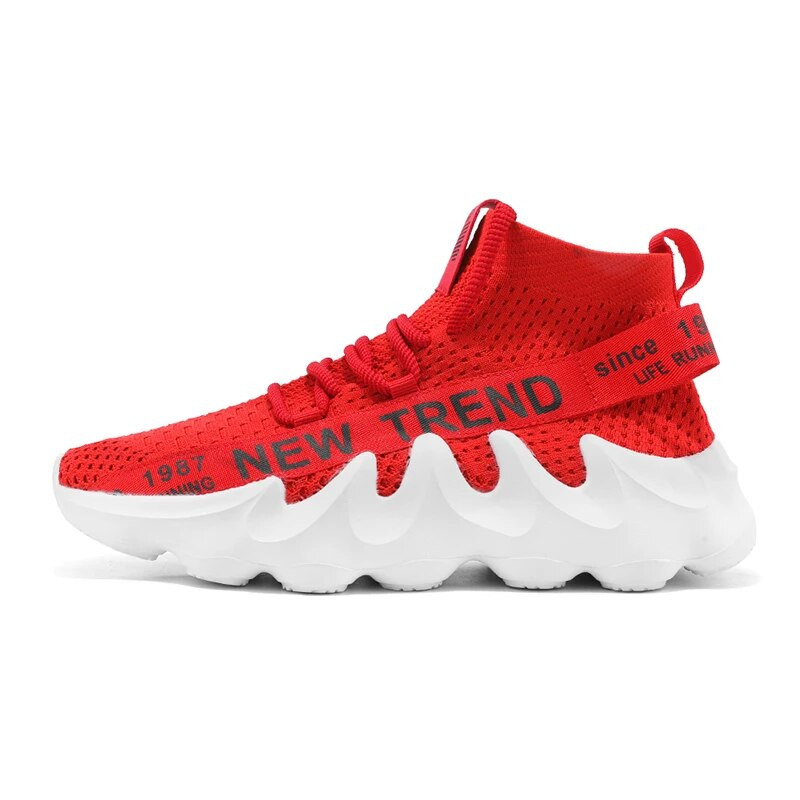 Ανδρικά πάνινα παπούτσια με κάλτσα εξαιρετικά ελαφριά, άνετα, αθλητικά παπούτσια για τρέξιμο, σταθερά, ανθεκτικά υποδήματα υψηλής ποιότητας Zapatos