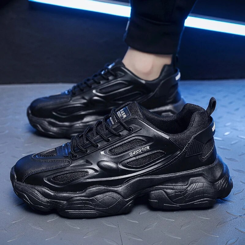 Pánske bežecké topánky, priedušné, módne, na platforme, ležérne, pánske topánky, športové, turistické, topánky, pánske...