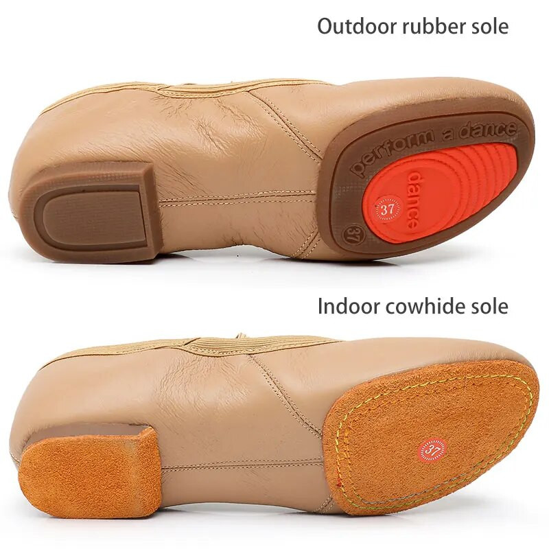 Παπούτσια χορού μπαλέτου Παπούτσια χορού ενηλίκων με μαλακή σόλα Γυναικεία παπούτσια δασκάλου με επίπεδη τακούνι