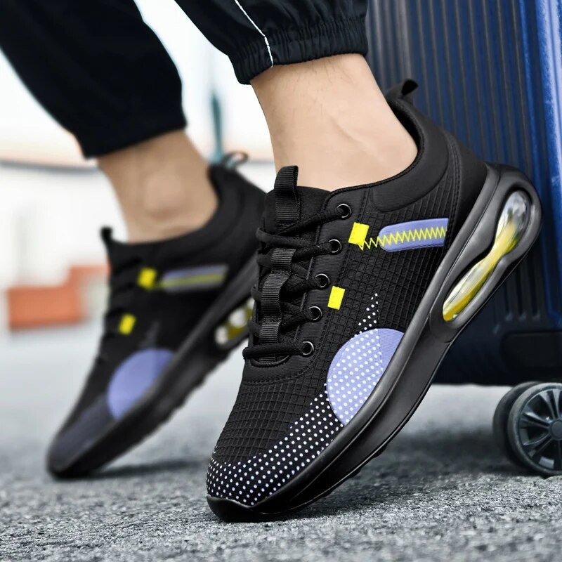 Õhkpadjaga jooksujalatsid meestele Naistele Unisex mood vabaajajalatsid Paarid Tossud Bränd Replica Max Kvaliteetsed jalatsid