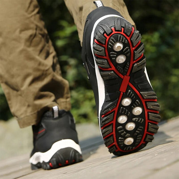 Висококачествени мъжки туристически обувки На открито Удобни леки ежедневни маратонки Водоустойчиви спортни обувки за катерене Голям размер 39-48