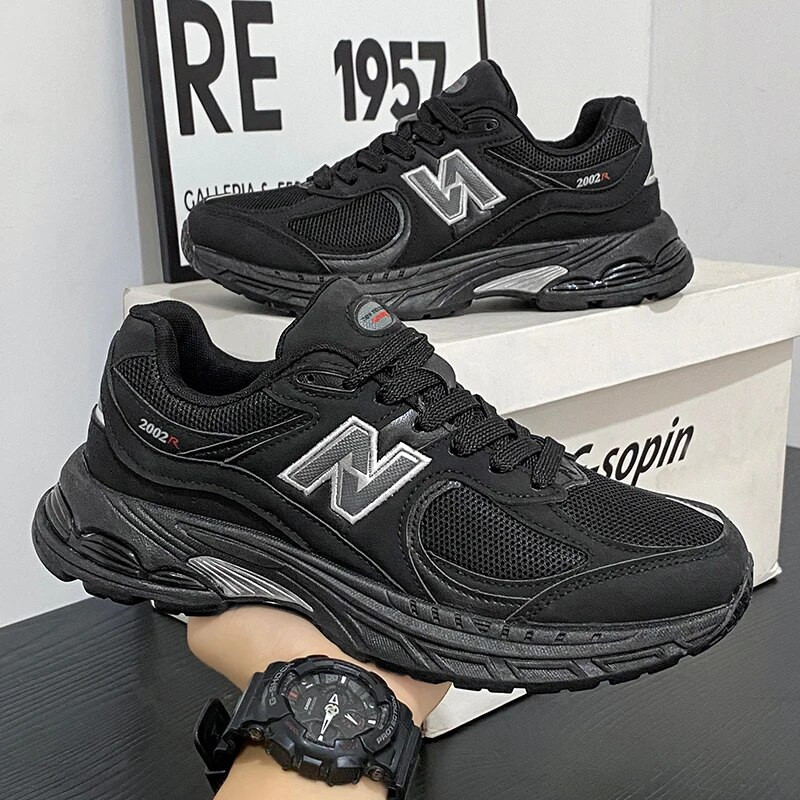 Meeste tossud jalatsid Kerged vabaajamood Jooksmine Elastne Vaba aeg Õues võrgust suvised spordialad Tennis Meeste jalanõud