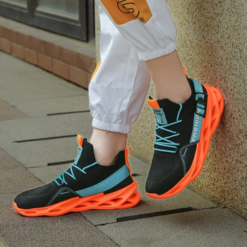 Ανδρικά αθλητικά παπούτσια με λεπίδες 2022 Παπούτσια τρεξίματος με αναπνεύσιμο διχτυωτό πλέγμα Καλοκαιρινή ελαφριά πλατφόρμα για περπάτημα Αθλητικά παπούτσια ανδρικά Zapatillas Hombre