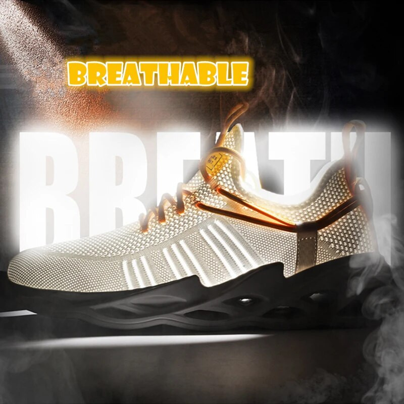 Pánske tenisky Blade 2022, priedušné, sieťované, bežecké topánky, letné, vonkajšie, ľahké, na platforme, turistické, športové, pánske, tenisky, šnurovanie