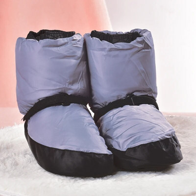 2024 Elasta Bootie Baletné zahrievacie topánky pre ženy Tanečné tréningové topánky Zimné termálne páperové topánky pre ženy Tanečné tenisky Zahrievacie topánky