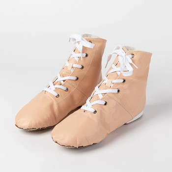 2023 Νέα αθλητικά αθλητικά αθλητικά παπούτσια από γνήσιο δέρμα Γυναικεία μποτάκια χορού 7 χρωμάτων Soft Jazz Dance Παπούτσια Ballet Gym Fitness Παπούτσια Λευκά