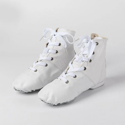 2023. aasta uued ehtsast nahast sporditossud, tantsusaapad naistele 7 värvi pehmed jazz-tantsukingad Balleti jõusaali spordijalatsid valged