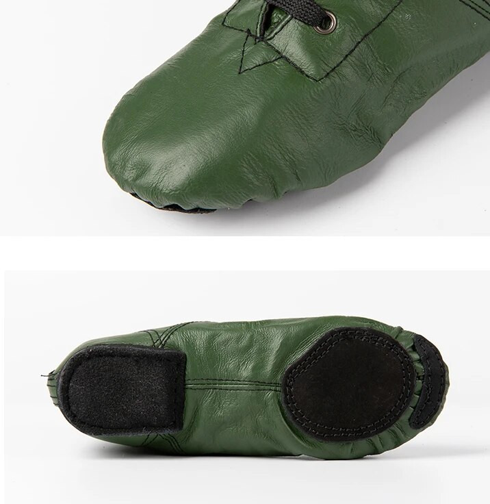 2023. aasta uued ehtsast nahast sporditossud, tantsusaapad naistele 7 värvi pehmed jazz-tantsukingad Balleti jõusaali spordijalatsid valged