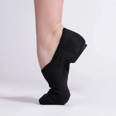 Stretch Canvas Slip On Jazz Balleti tantsukingad naistele Meeste Treeningjalatsid Pehmed Jooga Treeningjalatsid Sporditossud Roosa 44