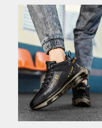 Нови маратонки Мъжки маратонки Модни спортни обувки за джогинг на открито Дишащи обувки Баскетболни обувки за мъже Chaussure Homme