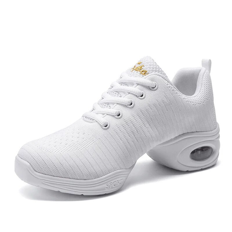 Šokių Batai Moteriški Moteriški Šiuolaikiniai Minkšti Padas Jazz Sportiniai Sportiniai Batai Kvėpuojantys Tinkliniai Lengvi Moteriški Šokių Sporto Batai