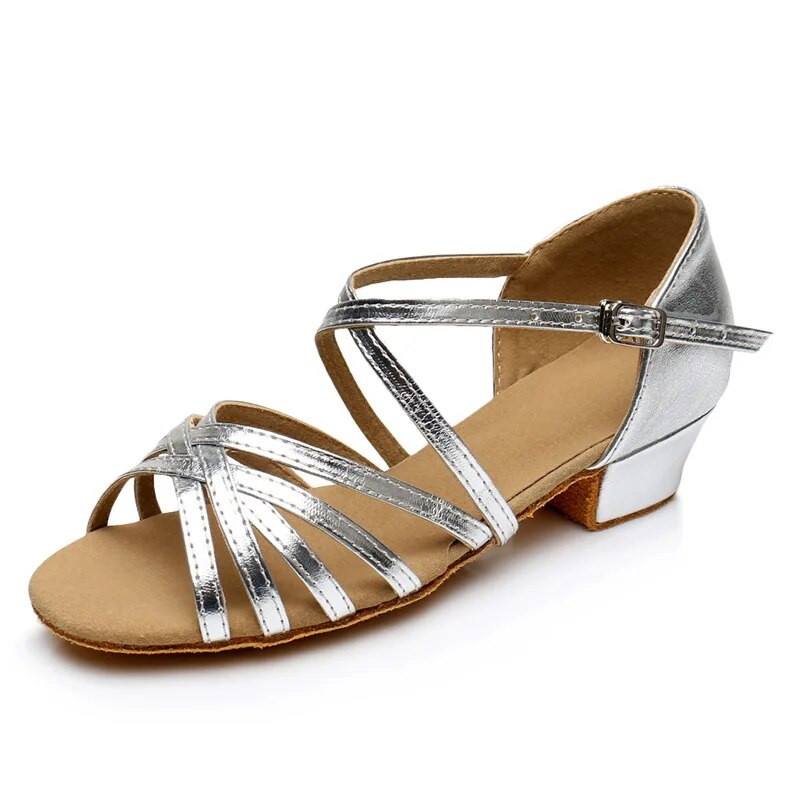 KUUMAD Uued Ladina tantsujalatsid Laste tantsujalatsid lastele/lastele/tüdrukutele Daamid Moodsad ballisaalid Salsa treeningjalatsid Sandaalid