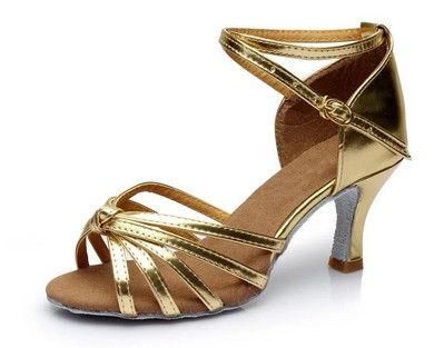 Pantofi de dans femei Fete Pantofi de dans Salsa Tango Pantofi de dans pentru interior Sandale de dans de vară cu toc 5 cm/7 cm