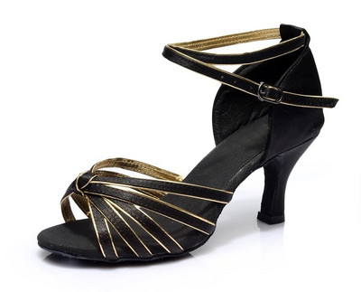 Pantofi de dans femei Fete Pantofi de dans Salsa Tango Pantofi de dans pentru interior Sandale de dans de vară cu toc 5 cm/7 cm