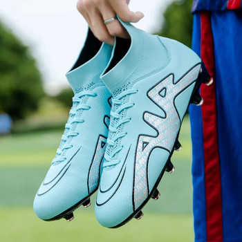 Ανδρικά παπούτσια ποδοσφαίρου για ενήλικες για παιδιά TF/FG αντιολισθητική σόλα ποδοσφαίρου Unisex ποδοσφαίρου εξωτερικού χώρου Αναπνεύσιμα αθλητικά παπούτσια γκαζόν Νέα άφιξη 2022