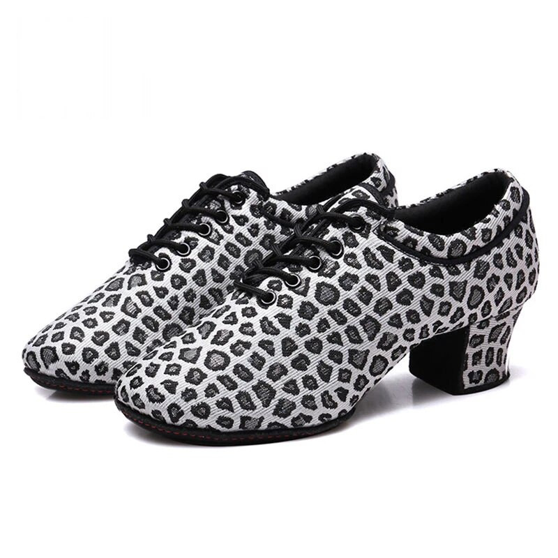 Jazzjalatsid Naiste Latin Salsa Tantsukingad Poolsaapad Naised Tantsutossud Pehme tald Mood Ballroom Tango Sport Naistejalatsid