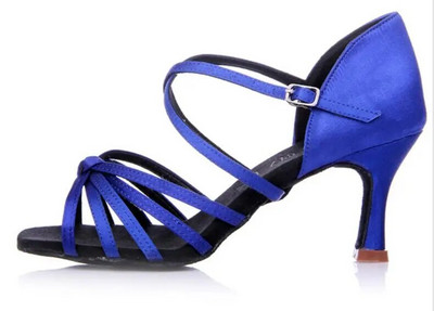 Ballroom Salsa Samba Party Tango Naiste Ladina tantsujalatsid Tossud Professionaalsed tantsukingad naistele Tüdrukutele 5/7cm Pehme A02D