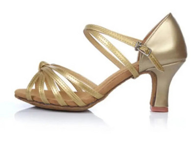 Ballroom Salsa Samba Party Tango Naiste Ladina tantsujalatsid Tossud Professionaalsed tantsukingad naistele Tüdrukutele 5/7cm Pehme A02D