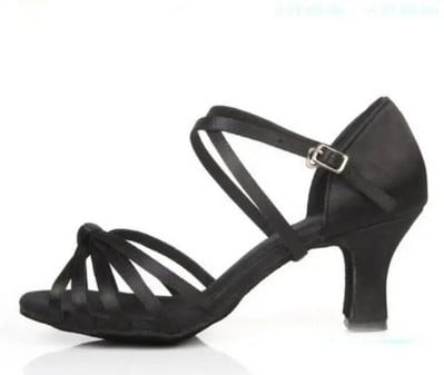 Ballroom Salsa Samba Party Tango Naiste Ladina tantsujalatsid Tossud Professionaalsed tantsukingad naistele Tüdrukutele 5/7cm Pehme A02D